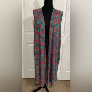 LuLaRoe XL Floral Joy Duster